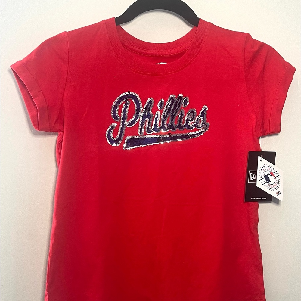 Phillies Kids Red T-Shirt